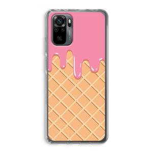 CaseCompany Ice cream: Xiaomi Redmi Note 10 Pro Transparant Hoesje