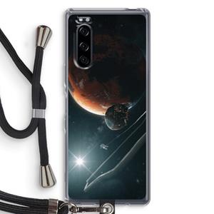 CaseCompany Mars Renaissance: Sony Xperia 5 Transparant Hoesje met koord