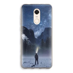 CaseCompany Wanderlust: Xiaomi Redmi 5 Transparant Hoesje