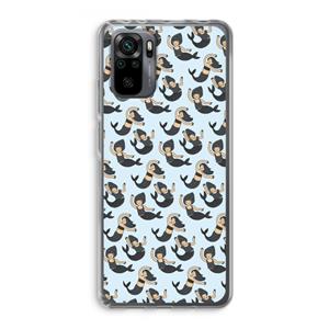 CaseCompany Zeemeermin: Xiaomi Redmi Note 10 Pro Transparant Hoesje