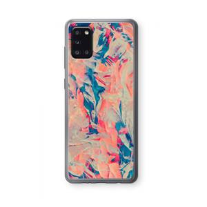 CaseCompany Alone: Samsung Galaxy A31 Transparant Hoesje