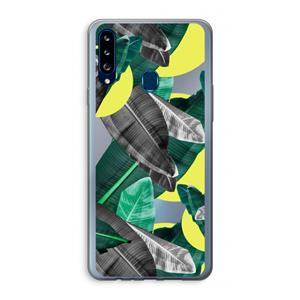 CaseCompany Fantasie jungle: Samsung Galaxy A20s Transparant Hoesje