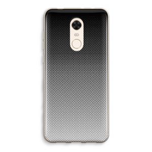 CaseCompany Musketon Halftone: Xiaomi Redmi 5 Transparant Hoesje