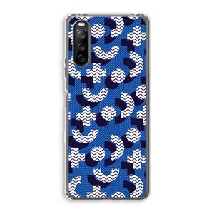 CaseCompany 8-bit N°5: Sony Xperia 10 III Transparant Hoesje