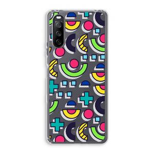 CaseCompany 8-bit N°6: Sony Xperia 10 III Transparant Hoesje