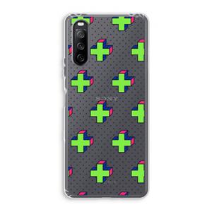 CaseCompany 8-bit N°10: Sony Xperia 10 III Transparant Hoesje