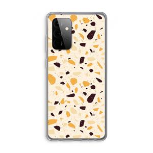 CaseCompany Terrazzo N°13: Samsung Galaxy A72 Transparant Hoesje