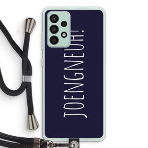 CaseCompany Joengneuh!: Samsung Galaxy A52s 5G Transparant Hoesje met koord