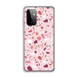 CaseCompany Terrazzo N°15: Samsung Galaxy A72 Transparant Hoesje