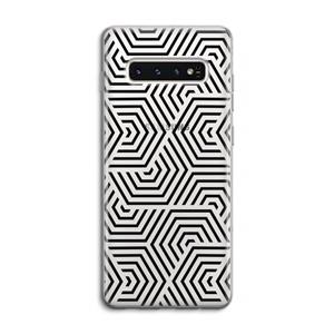 CaseCompany Magic pattern: Samsung Galaxy S10 4G Transparant Hoesje