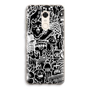 CaseCompany Vexx Black Mixtape: Xiaomi Redmi 5 Transparant Hoesje