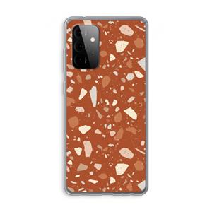 CaseCompany Terrazzo N°22: Samsung Galaxy A72 Transparant Hoesje