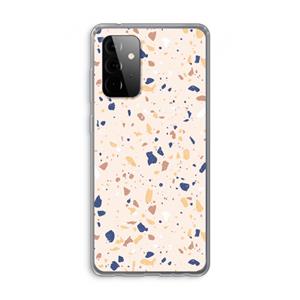 CaseCompany Terrazzo N°23: Samsung Galaxy A72 Transparant Hoesje