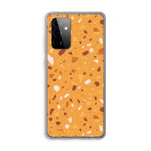 CaseCompany Terrazzo N°24: Samsung Galaxy A72 Transparant Hoesje