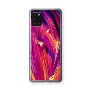 CaseCompany Phoenix: Samsung Galaxy A31 Transparant Hoesje