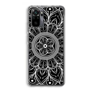 CaseCompany Roses Are Red: Xiaomi Redmi Note 10 Pro Transparant Hoesje