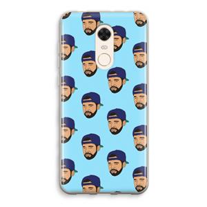 CaseCompany Drake Away: Xiaomi Redmi 5 Transparant Hoesje