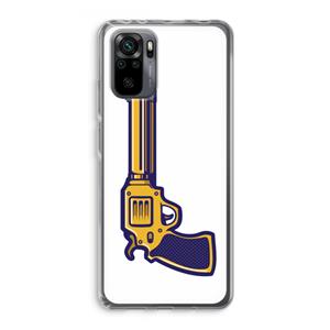 CaseCompany Pew Pew Pew: Xiaomi Redmi Note 10 Pro Transparant Hoesje