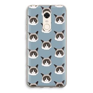 CaseCompany It's a Purrr Case: Xiaomi Redmi 5 Transparant Hoesje