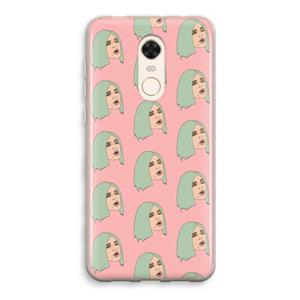 CaseCompany King Kylie: Xiaomi Redmi 5 Transparant Hoesje