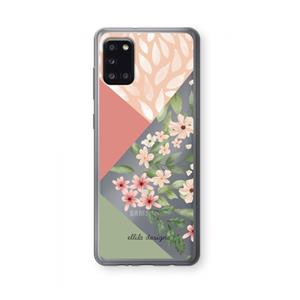 CaseCompany Sweet heaven geometrics: Samsung Galaxy A31 Transparant Hoesje