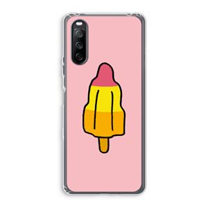 CaseCompany Raketijsje: Sony Xperia 10 III Transparant Hoesje