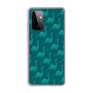 CaseCompany Diplodocus: Samsung Galaxy A72 Transparant Hoesje