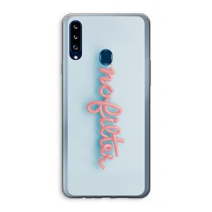 CaseCompany nofilter: Samsung Galaxy A20s Transparant Hoesje