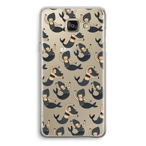 CaseCompany Zeemeermin: Samsung Galaxy A5 (2016) Transparant Hoesje