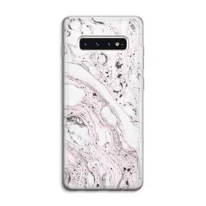 CaseCompany Mengelmoes: Samsung Galaxy S10 4G Transparant Hoesje