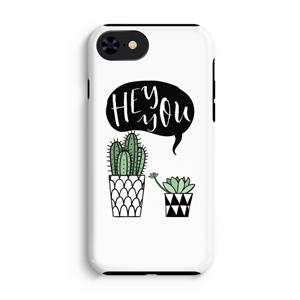 CaseCompany Hey you cactus: iPhone 8 Tough Case