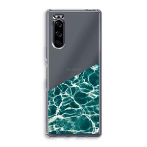 CaseCompany Weerkaatsing water: Sony Xperia 5 Transparant Hoesje