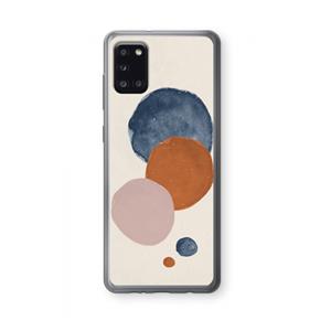 CaseCompany Geo #4: Samsung Galaxy A31 Transparant Hoesje