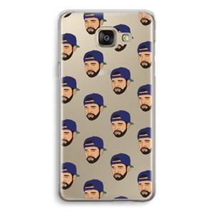 CaseCompany Drake Away: Samsung Galaxy A5 (2016) Transparant Hoesje