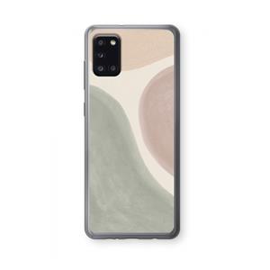 CaseCompany Geo #6: Samsung Galaxy A31 Transparant Hoesje