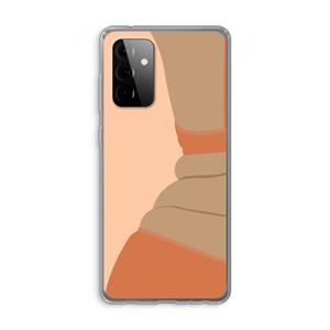 CaseCompany Bikini: Samsung Galaxy A72 Transparant Hoesje
