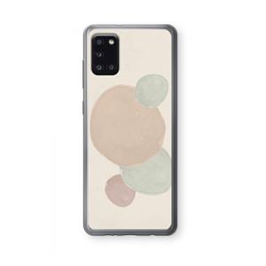 CaseCompany Geo #9: Samsung Galaxy A31 Transparant Hoesje
