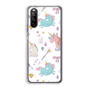 CaseCompany Fantasiewereld: Sony Xperia 10 III Transparant Hoesje