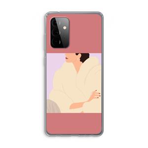 CaseCompany Cosy: Samsung Galaxy A72 Transparant Hoesje