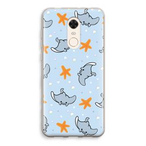 CaseCompany Manta: Xiaomi Redmi 5 Transparant Hoesje
