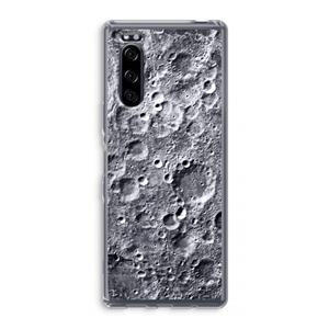 CaseCompany Maanlandschap: Sony Xperia 5 Transparant Hoesje