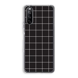 CaseCompany Rooster 2: Sony Xperia 10 III Transparant Hoesje