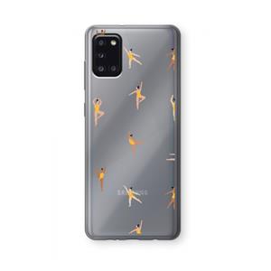 CaseCompany Dans #2: Samsung Galaxy A31 Transparant Hoesje