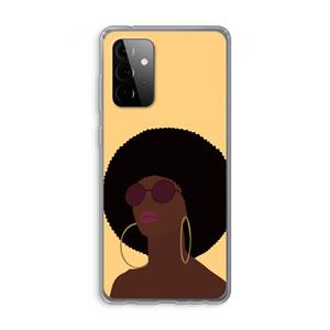 CaseCompany Golden hour: Samsung Galaxy A72 Transparant Hoesje