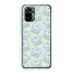 CaseCompany Octopussen: Xiaomi Redmi Note 10 Pro Transparant Hoesje