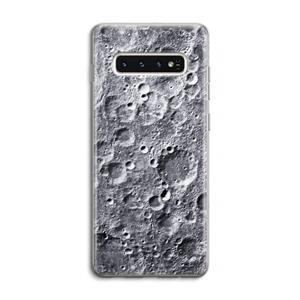 CaseCompany Maanlandschap: Samsung Galaxy S10 4G Transparant Hoesje