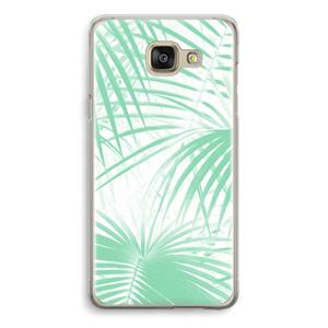 CaseCompany Palmbladeren: Samsung Galaxy A5 (2016) Transparant Hoesje