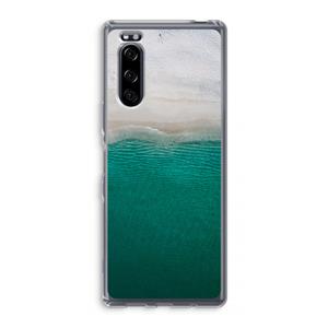 CaseCompany Stranded: Sony Xperia 5 Transparant Hoesje