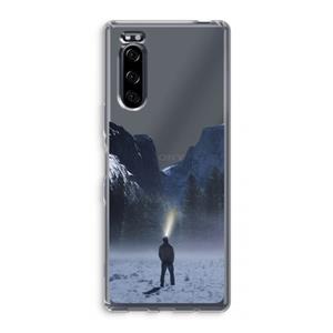 CaseCompany Wanderlust: Sony Xperia 5 Transparant Hoesje
