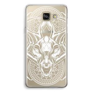 CaseCompany Oh Deer: Samsung Galaxy A5 (2016) Transparant Hoesje